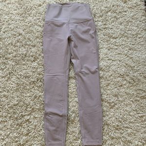 Lululemon Wunderunder mauve leggings